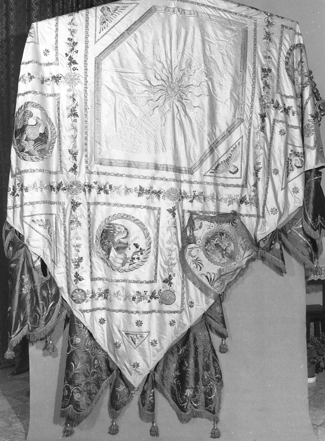 baldacchino - manifattura italiana (sec. XIX)