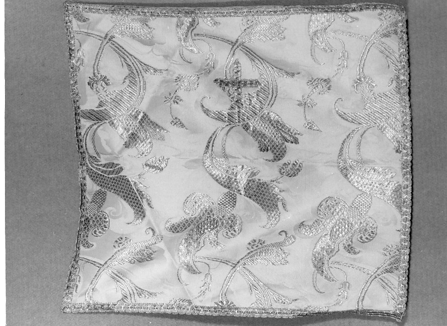 velo di calice, elemento d'insieme - manifattura italiana (fine/inizio secc. XIX/ XX)