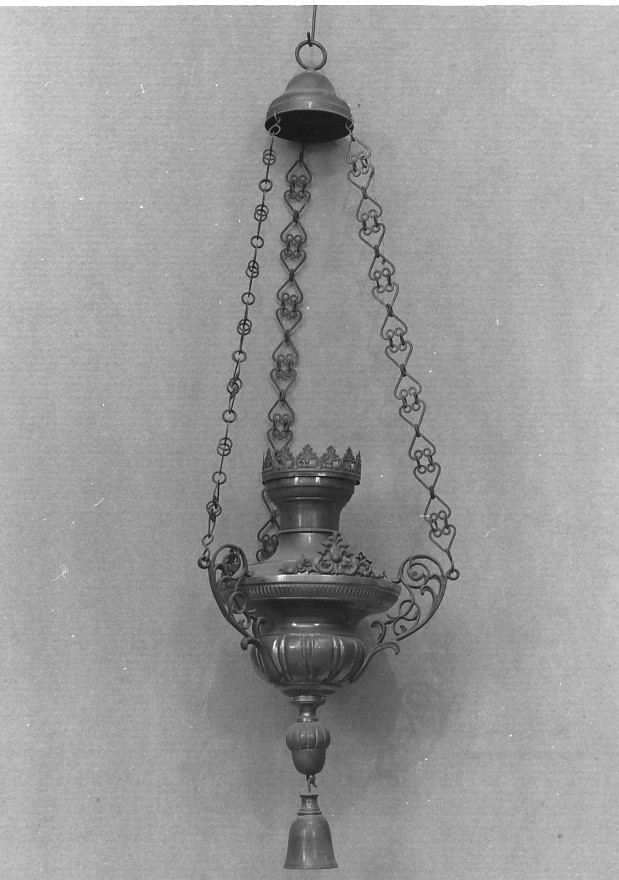lampada pensile - ambito veronese (sec. XIX)