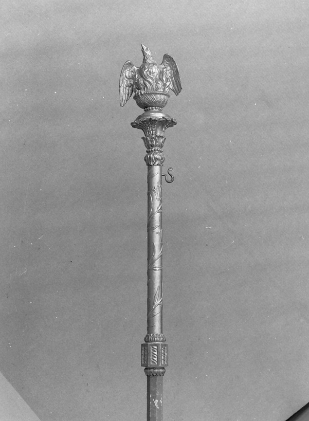 mazza processionale, serie - ambito veronese (sec. XIX)