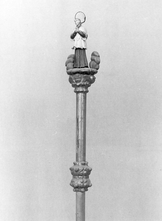 mazza processionale, serie - ambito veronese (inizio sec. XIX)