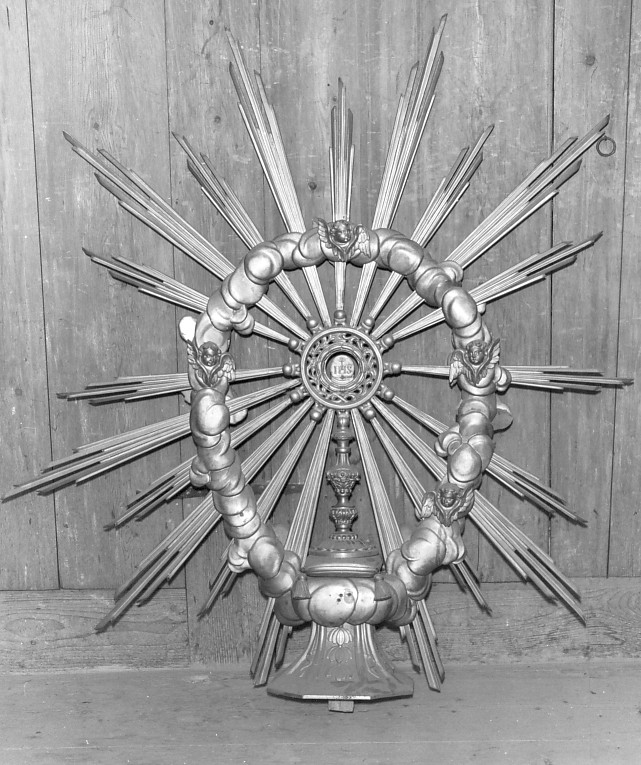 espositorio processionale - ambito veronese (sec. XIX)