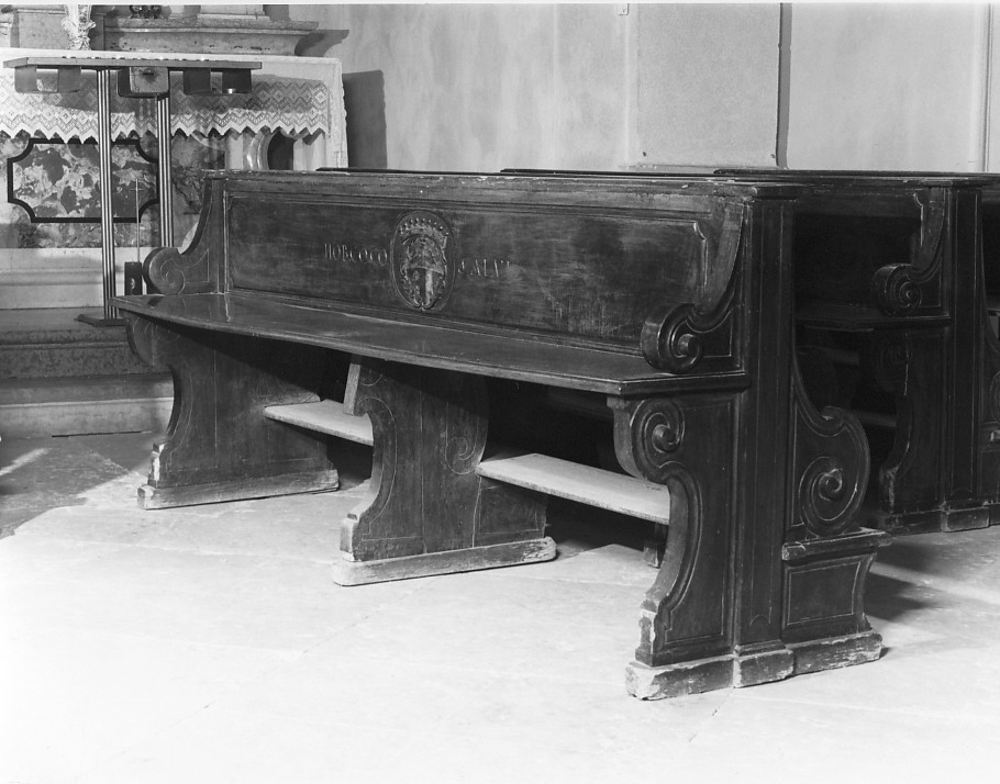 banco da chiesa - ambito veronese (sec. XIX)