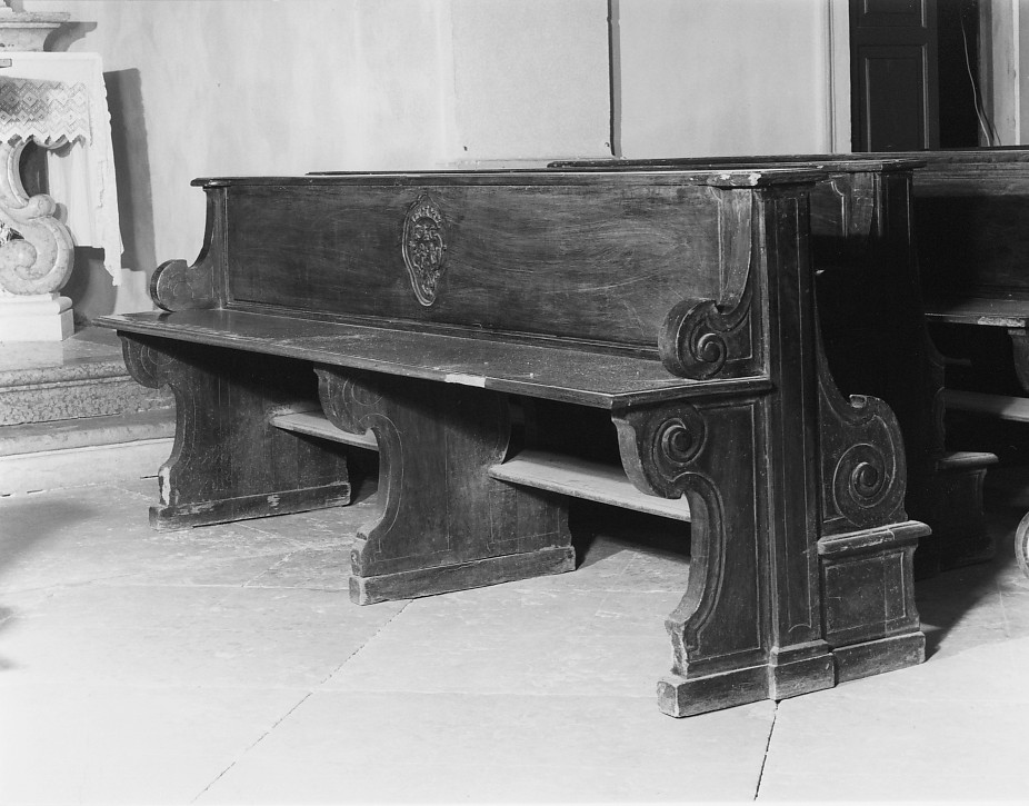 banco da chiesa - ambito veronese (sec. XIX)