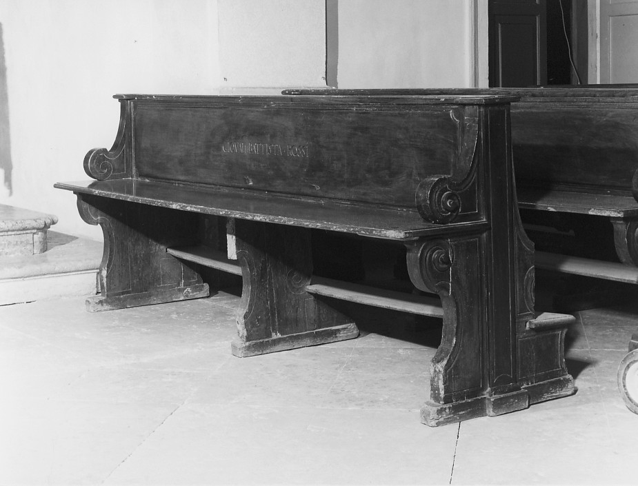 banco da chiesa - ambito veronese (sec. XIX)