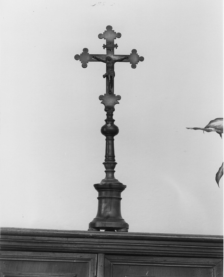 croce da tavolo - ambito veronese (sec. XIX)