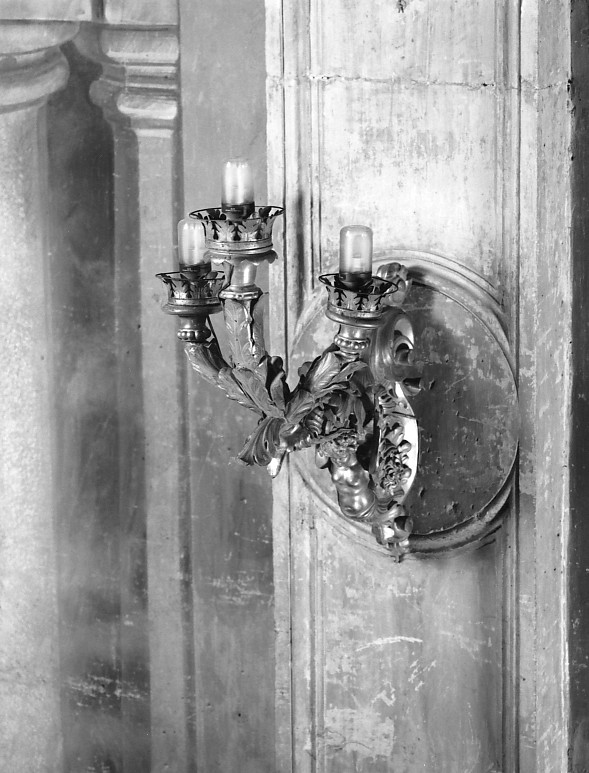 candeliere da parete, serie - ambito veneto (sec. XVIII)