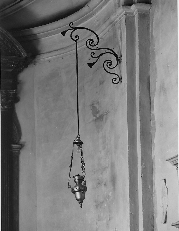 lampada pensile, serie - ambito veneto (sec. XIX)