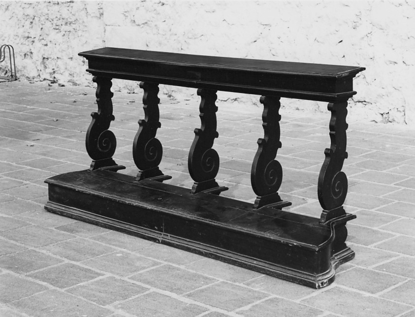 inginocchiatoio - ambito veneto (sec. XVII)