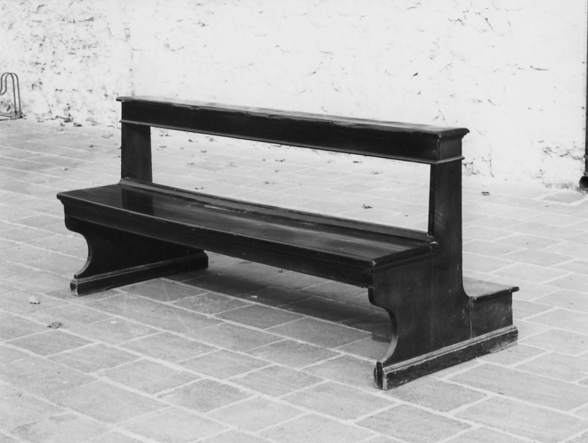 banco da chiesa, serie - ambito veneto (sec. XX)