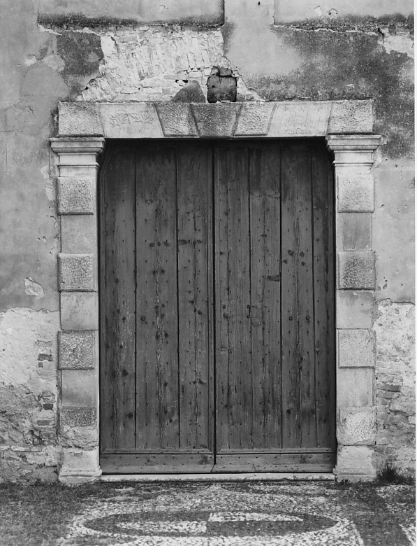 mostra di portale - ambito veneto (secc. XV/ XVI)