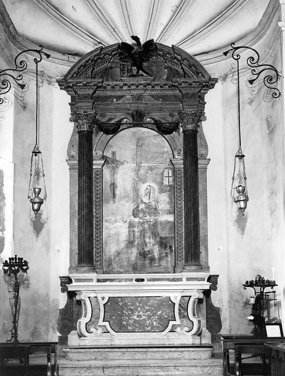 mensa d'altare - ambito veneto (sec. XVII)