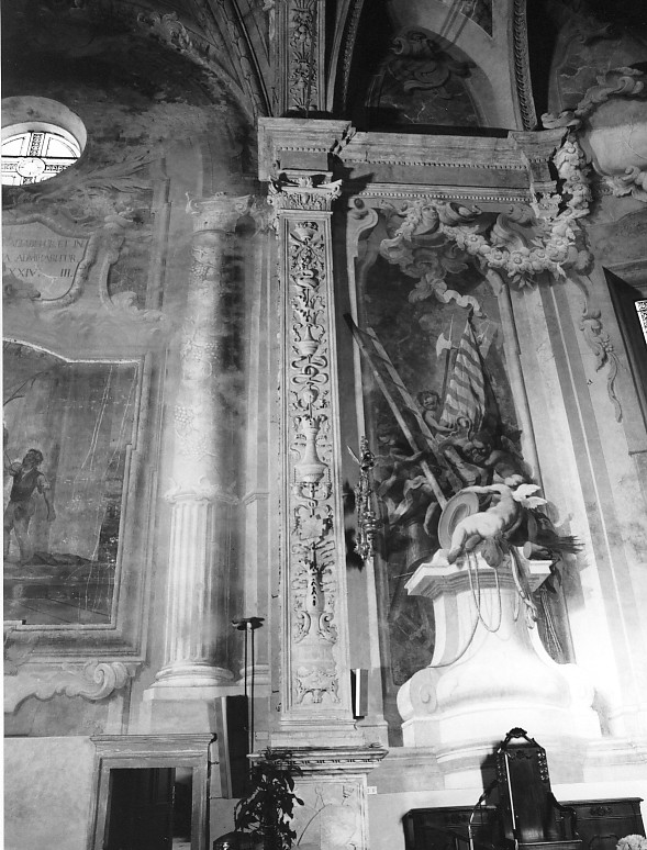 motivo decorativo (rilievo) - ambito veneto (secc. XV/ XVI)