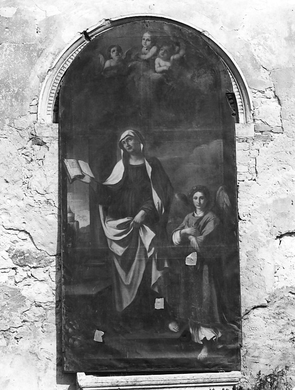 Santa Francesca Romana (dipinto) - ambito veneto (sec. XVII)