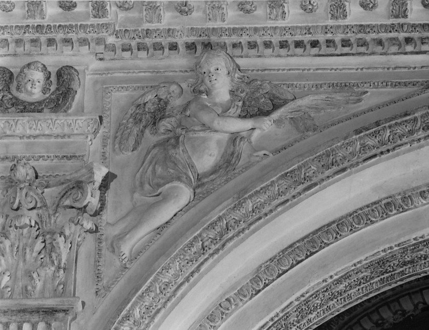 angelo (decorazione plastica) - ambito veronese (sec. XVII)