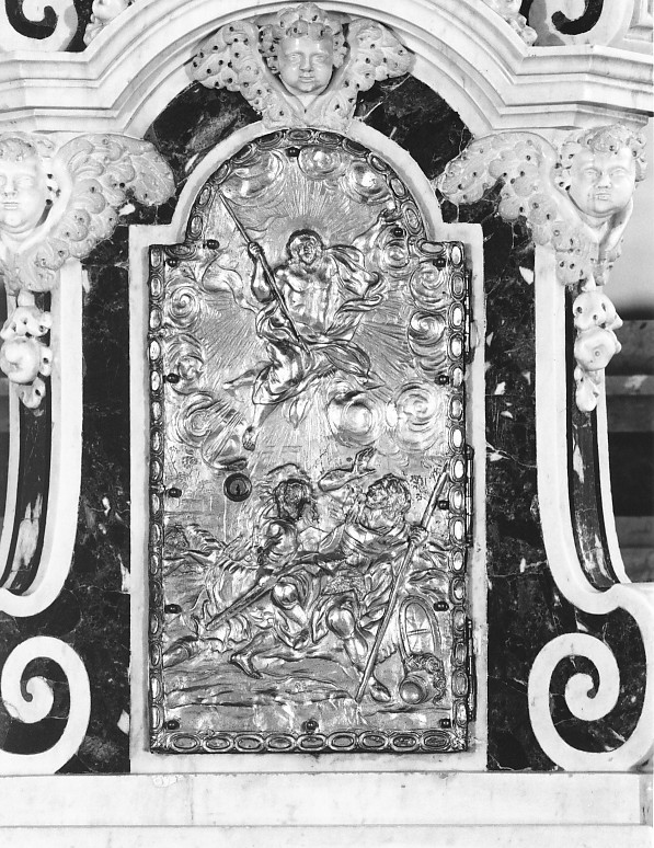 resurrezione di Cristo (sportello di tabernacolo) - ambito veneto (sec. XVII)