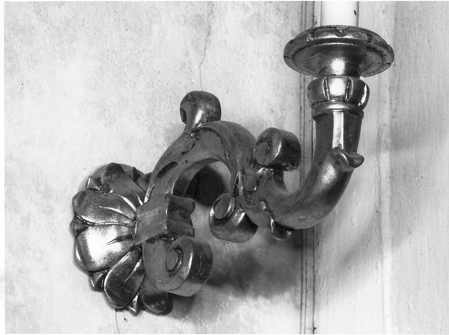 candeliere da parete - ambito veneto (seconda metà sec. XVIII)