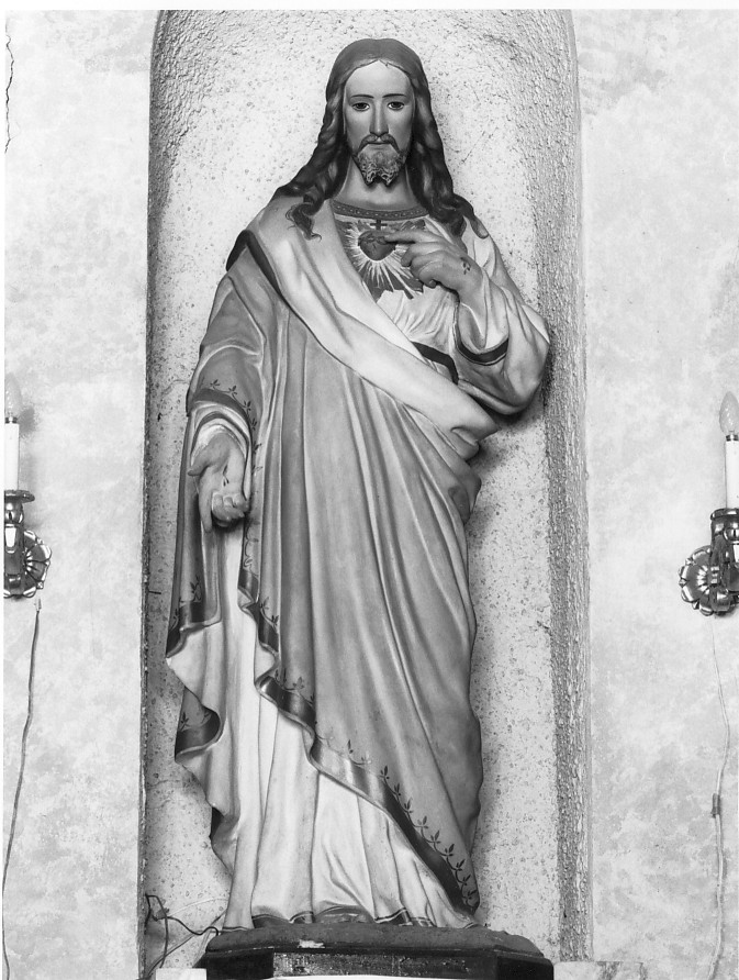 Cristo (statua, opera isolata) - produzione di Ortisei (sec. XX)