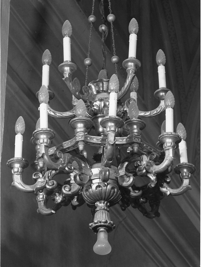 lampadario - ambito veneto (prima metà sec. XIX)