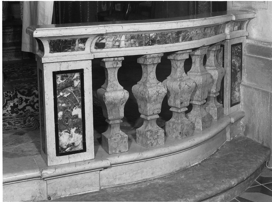 balaustrata - ambito veronese (sec. XVIII)