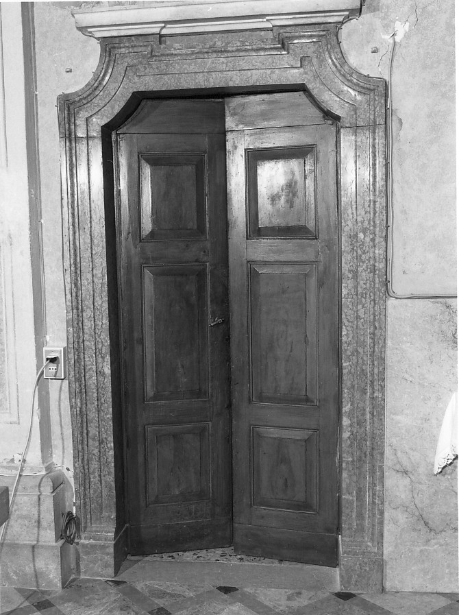 mostra di porta - ambito veronese (sec. XVIII)