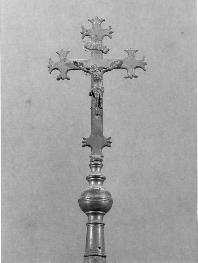 croce processionale - ambito veneto (sec. XIX)