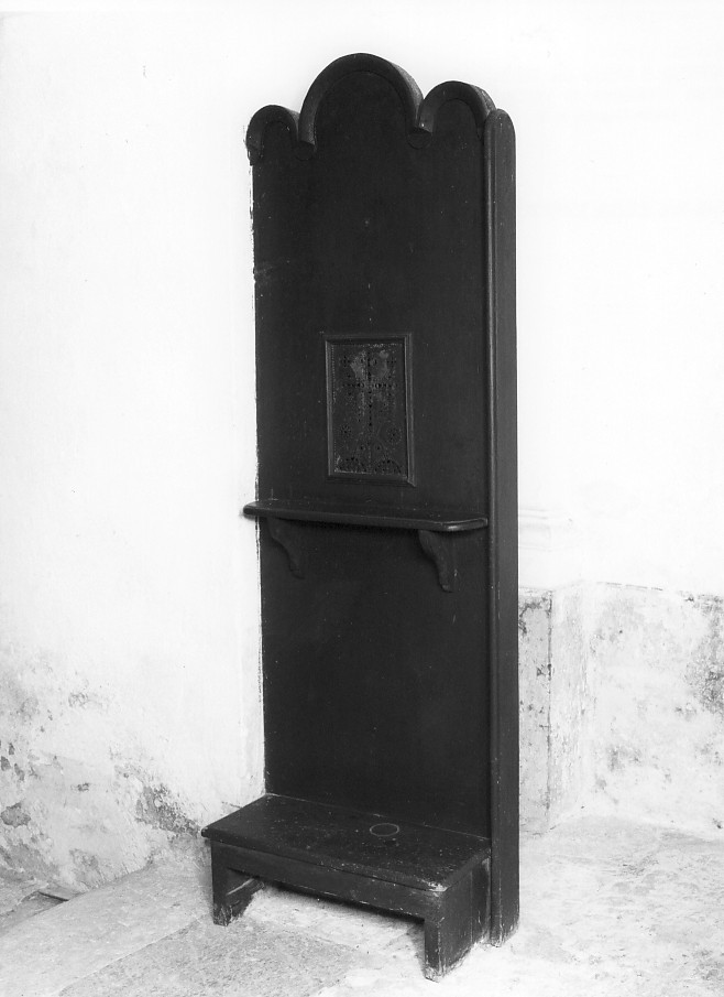 confessionale, opera isolata - ambito veneto (primo quarto sec. XX)