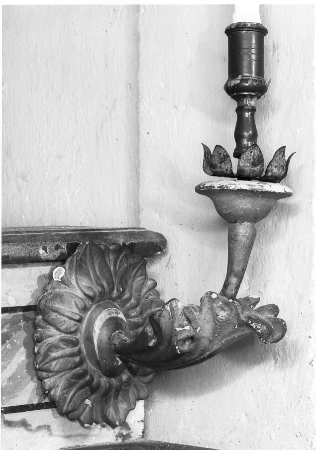 candeliere da parete - ambito veneto (prima metà sec. XVIII)