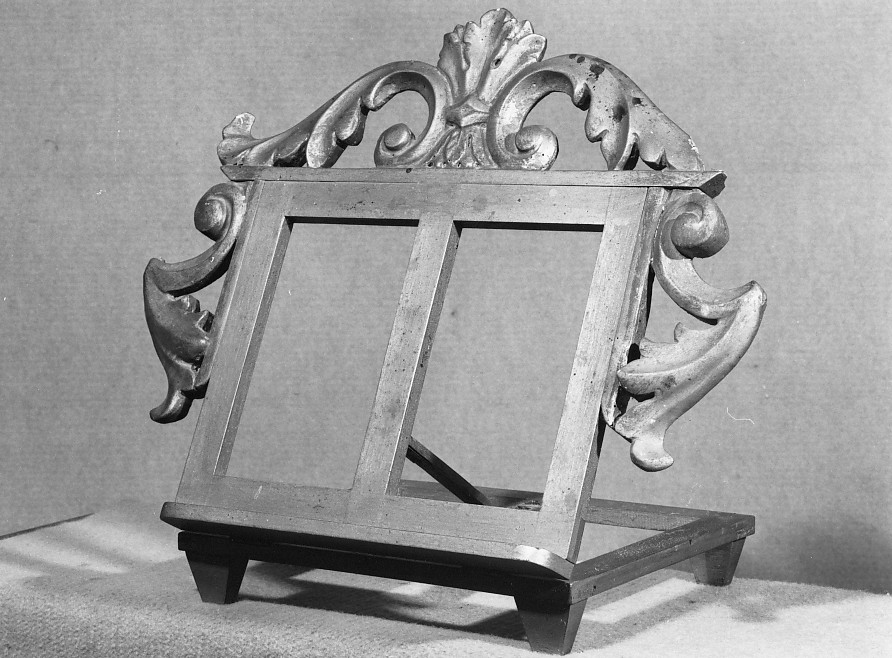 leggio - ambito veneto (seconda metà sec. XIX)