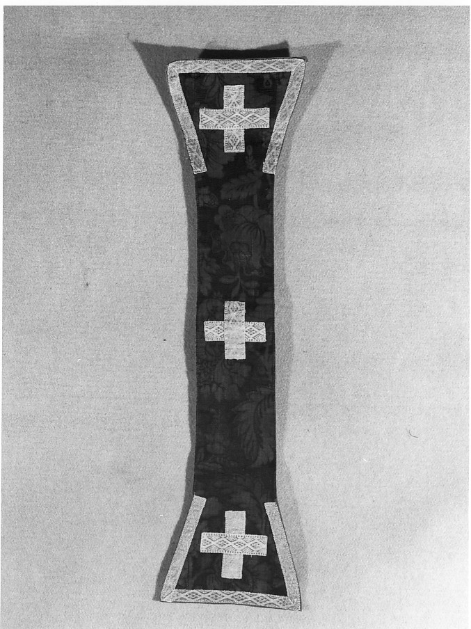 manipolo, elemento d'insieme - manifattura italiana (seconda metà sec. XIX)