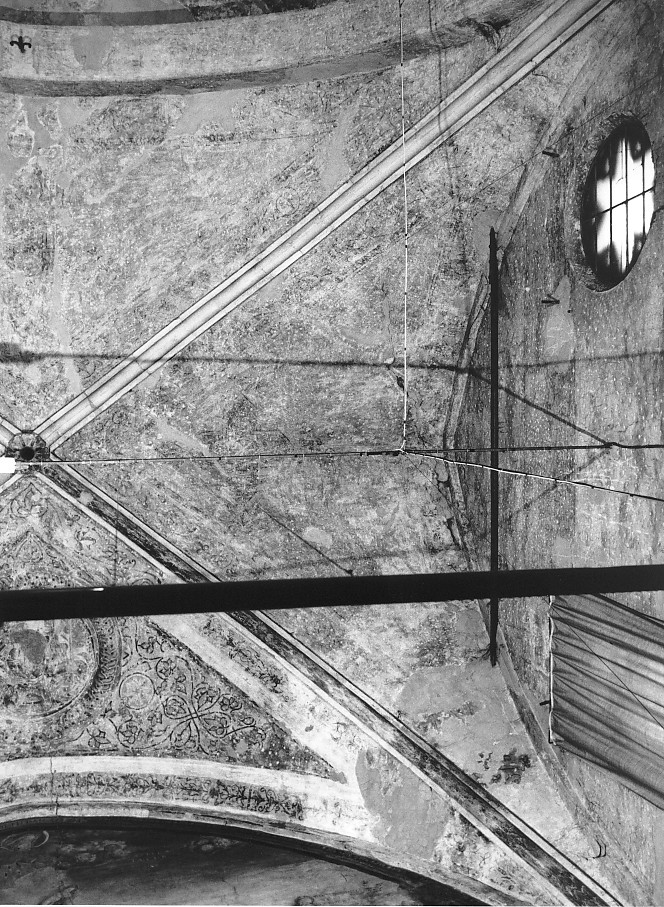 motivo decorativo (dipinto) - ambito veronese (sec. XIII)