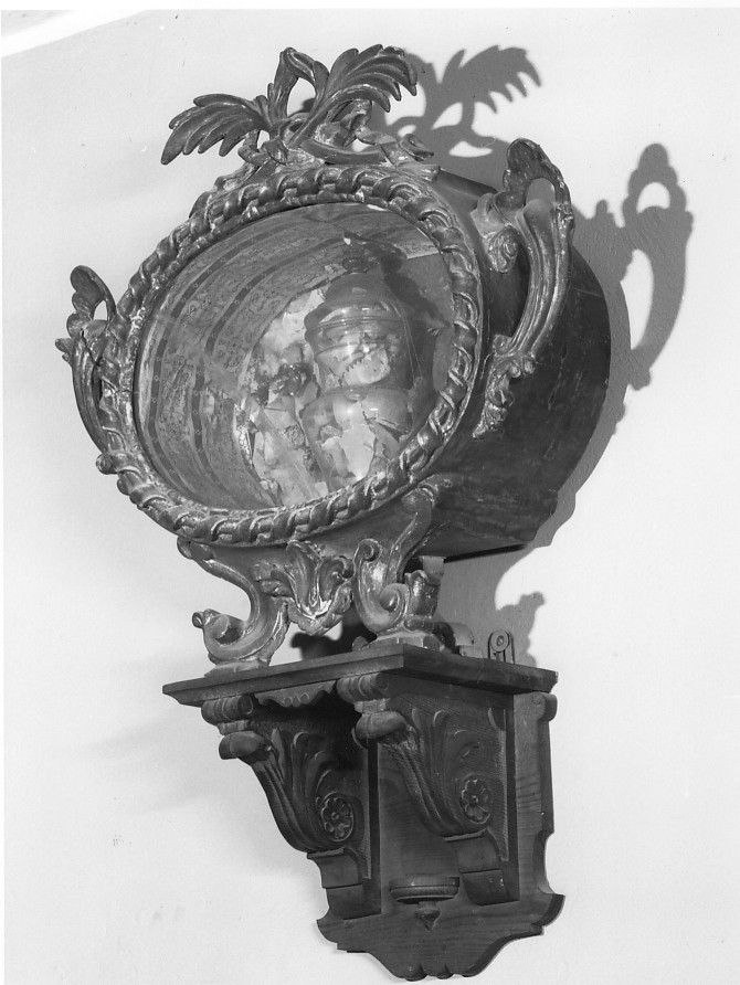 reliquiario - ambito veneto (sec. XVIII)