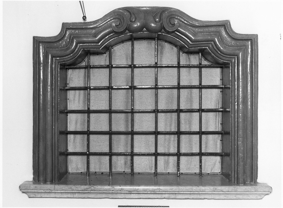 mostra di finestra, serie - ambito veronese (sec. XVIII)