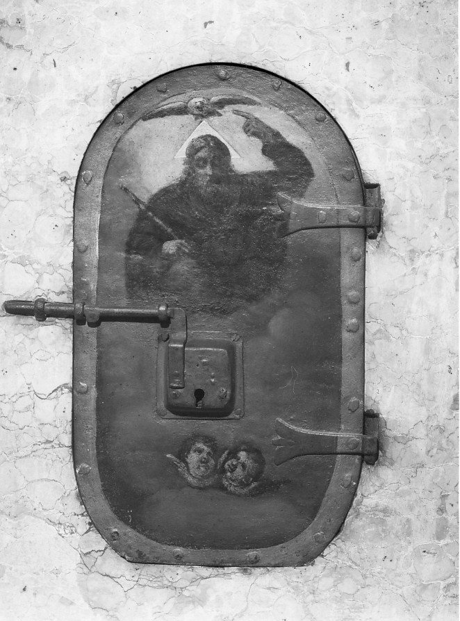 Dio Padre (sportello di tabernacolo) - ambito veronese (sec. XVIII)