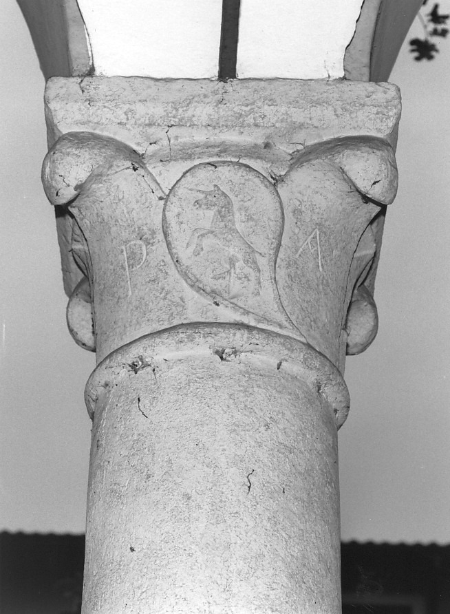 capitello - ambito veronese (secc. XI/ XII)