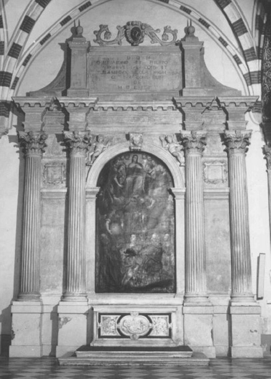 dossale di Albanese Giovanni Battista (cerchia) (sec. XVII)