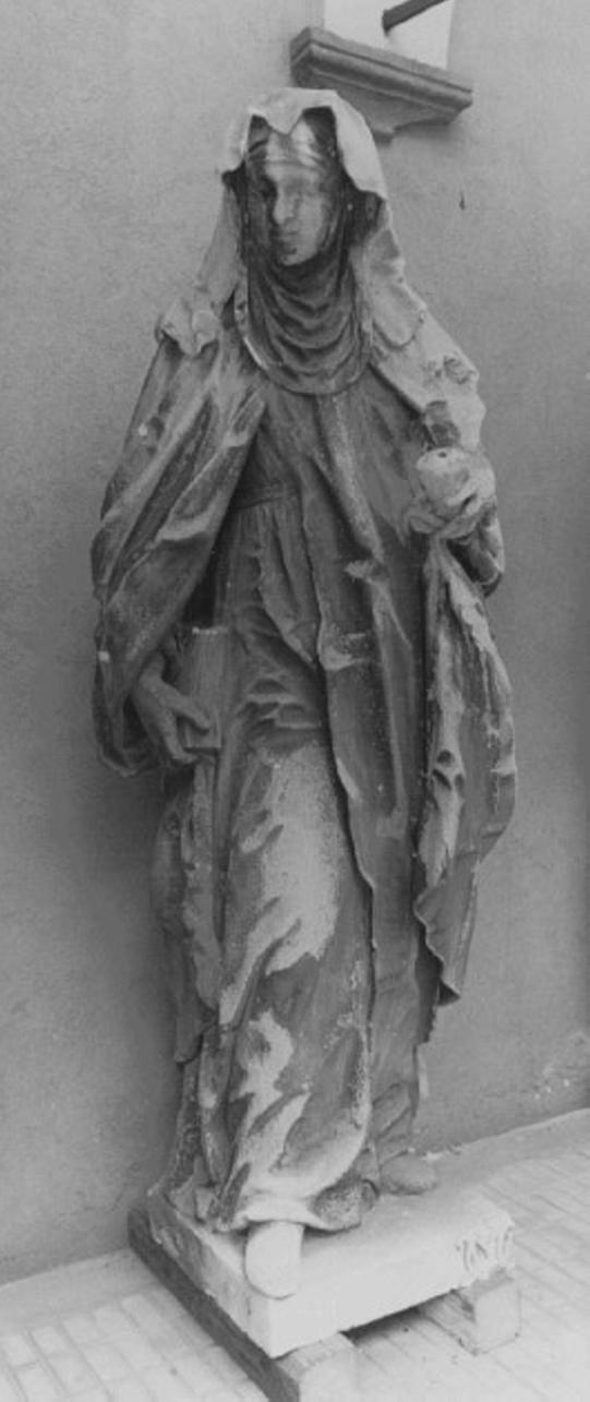 Santa Giuliana Falconieri (statua) di Marinali Orazio (sec. XVIII)