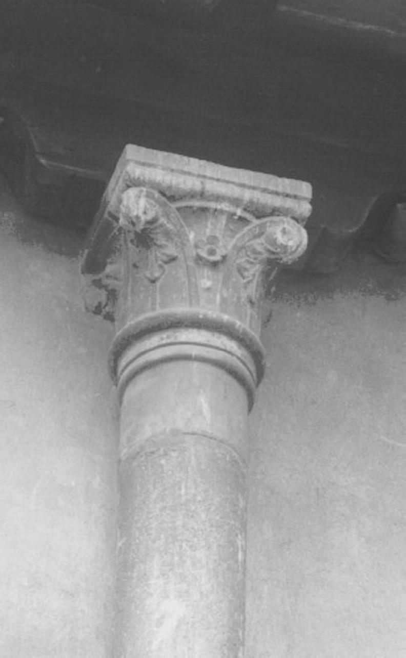 capitello - bottega vicentina (sec. XV)