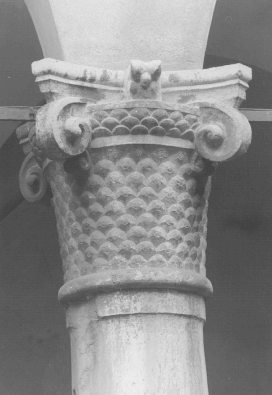 capitello - bottega vicentina (secc. XV/ XVI)