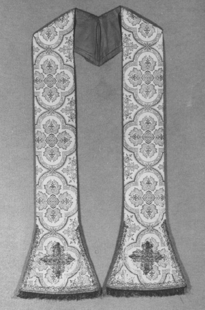 stola - ambito veneto (primo quarto sec. XX)