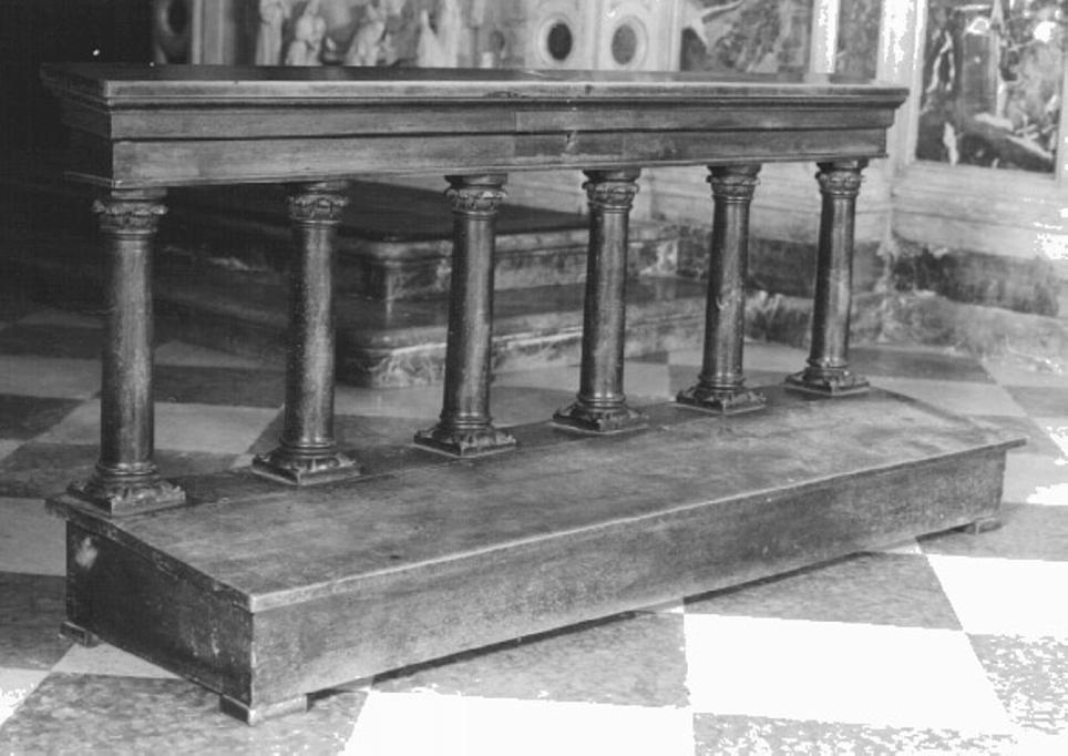 inginocchiatoio - manifattura vicentina (sec. XIX)