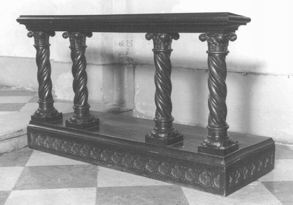 inginocchiatoio - manifattura vicentina (sec. XVIII)