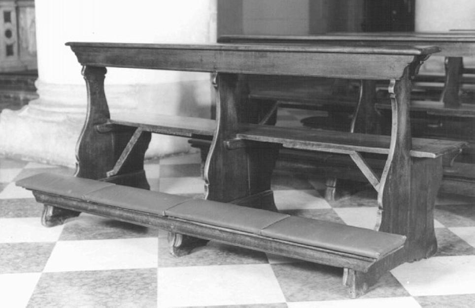 banco da chiesa - manifattura vicentina (sec. XIX)