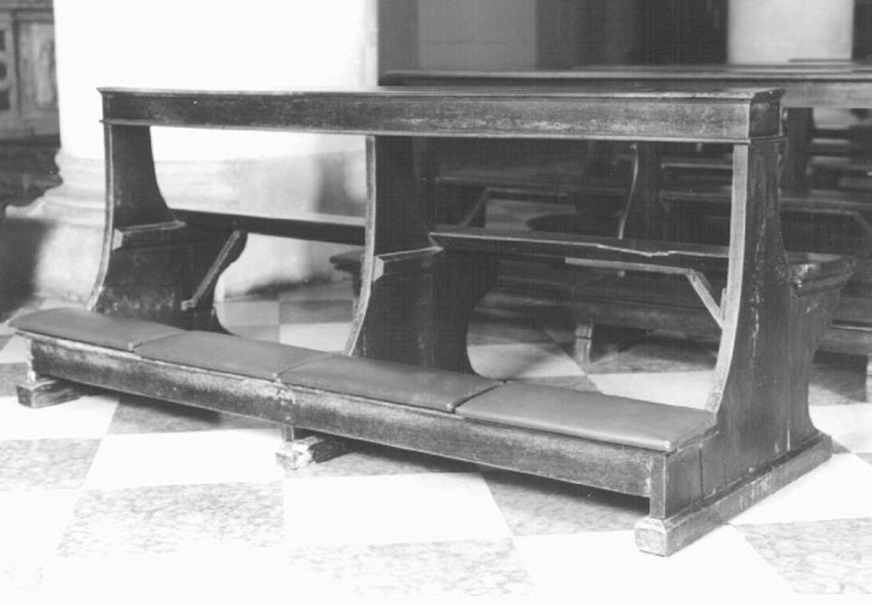 banco da chiesa - manifattura vicentina (sec. XIX)