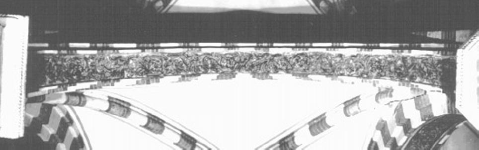 motivi decorativi a girali (dipinto) - ambito veneto (sec. XV)