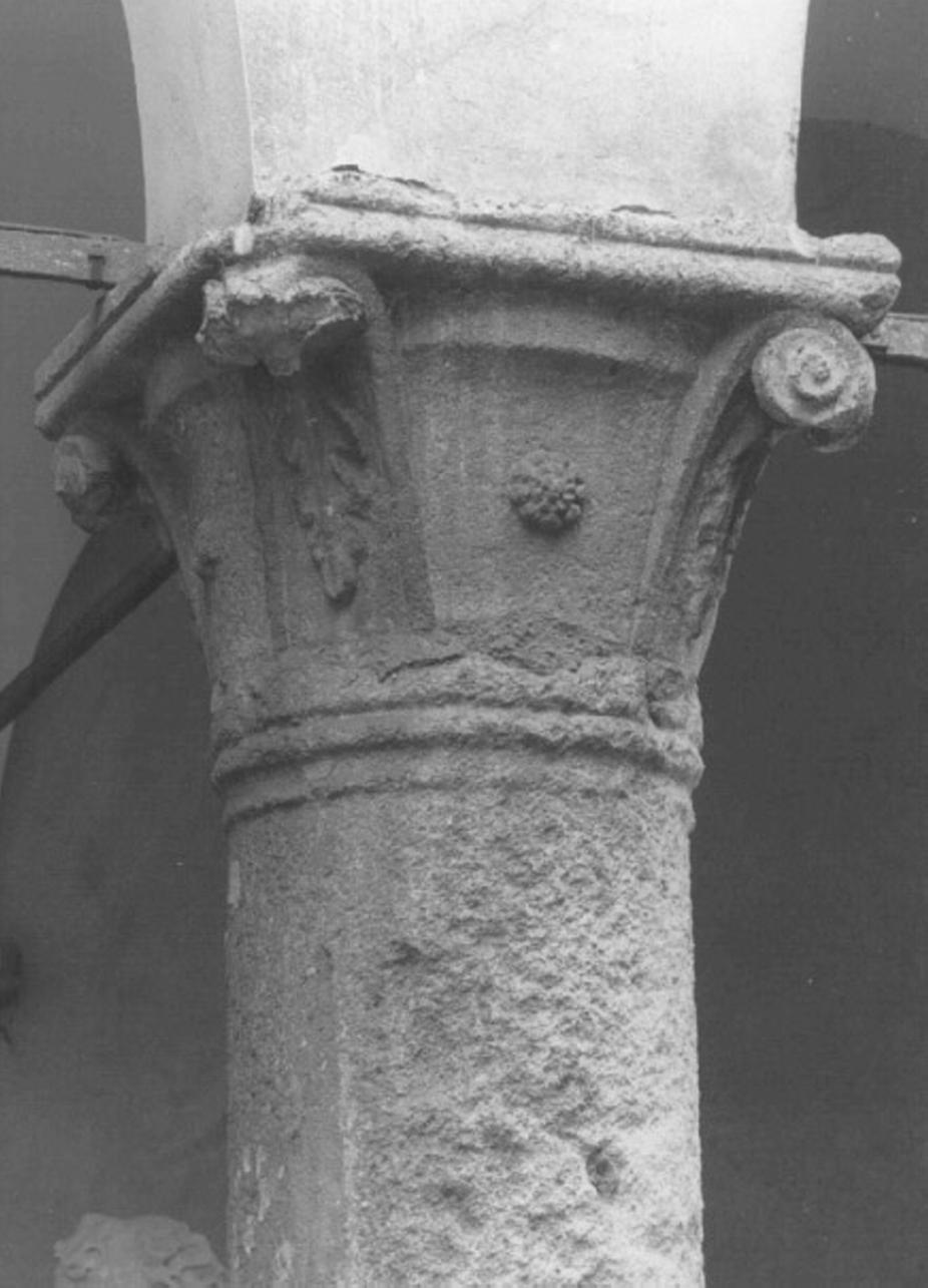 capitello - ambito vicentino (sec. XV)