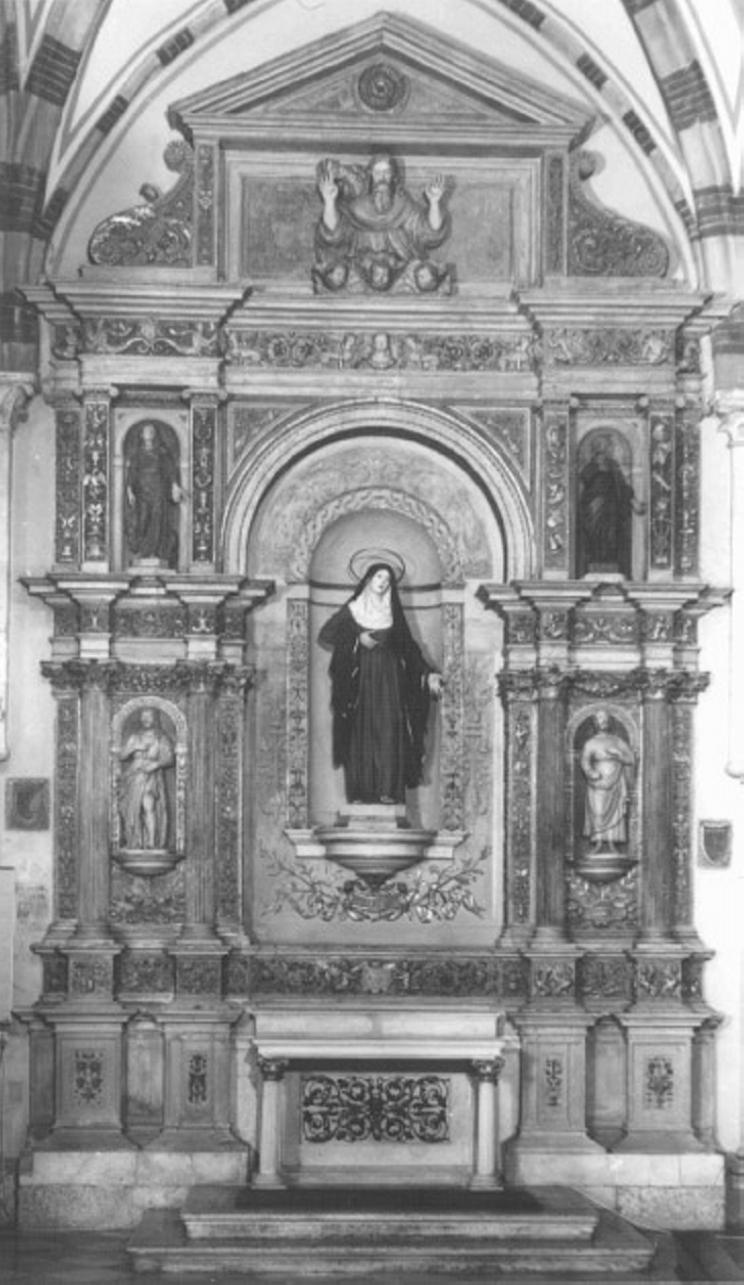 altare di Giovanni Di Giacomo Da Porlezza (attribuito) (sec. XVI)