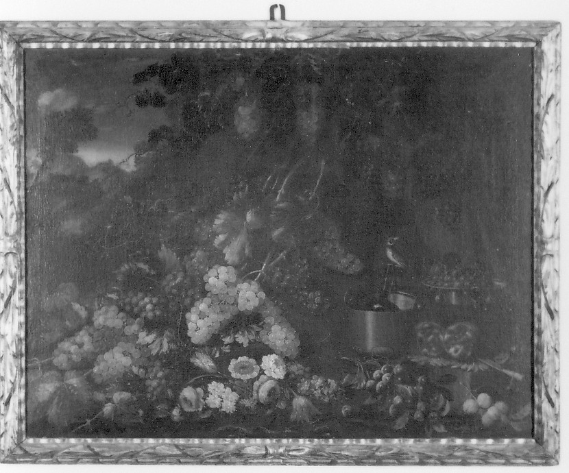 natura morta con frutta (dipinto) - ambito lombardo (secc. XVII/ XVIII)