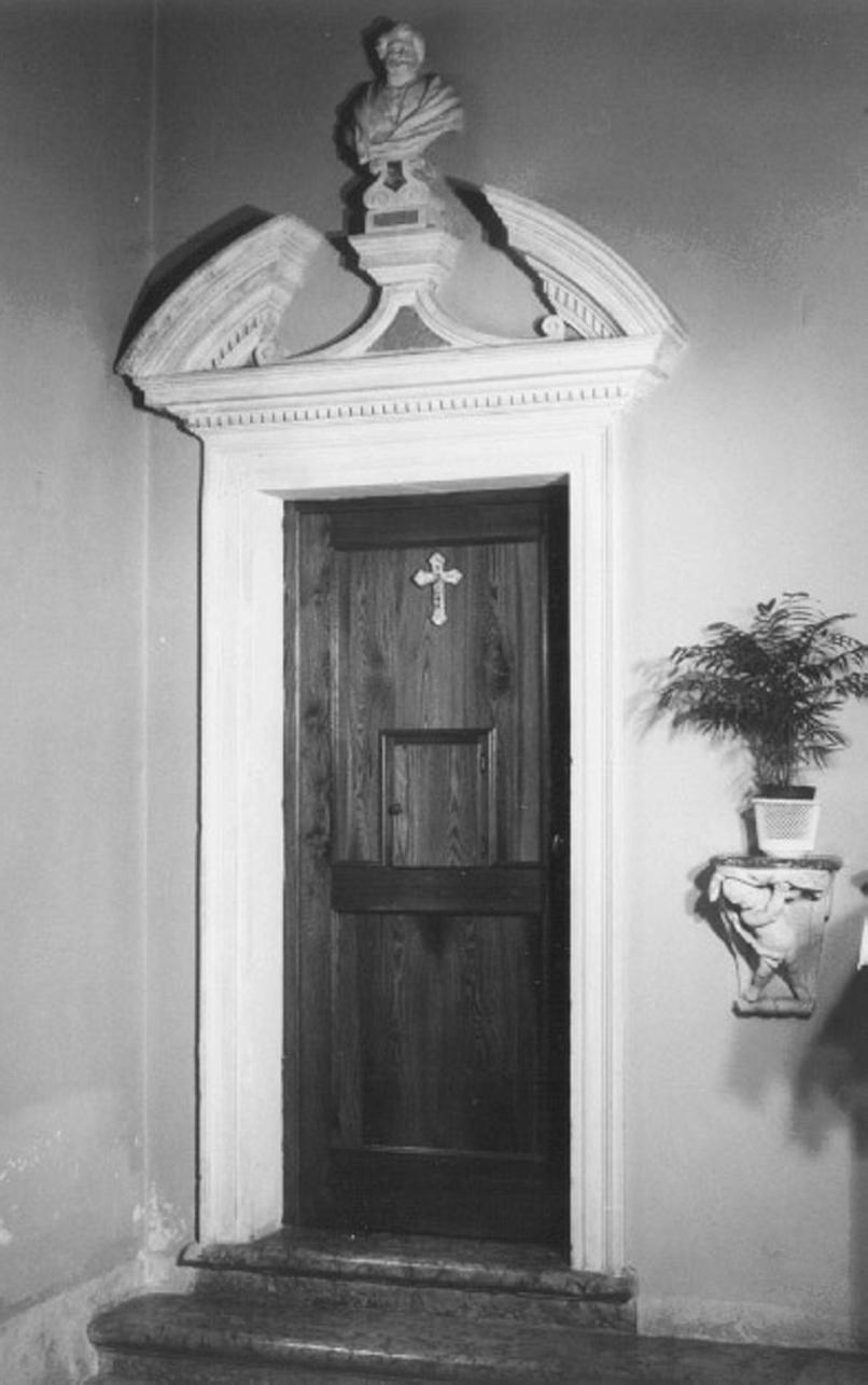 mostra di porta - ambito veneto (secc. XVII/ XVIII)