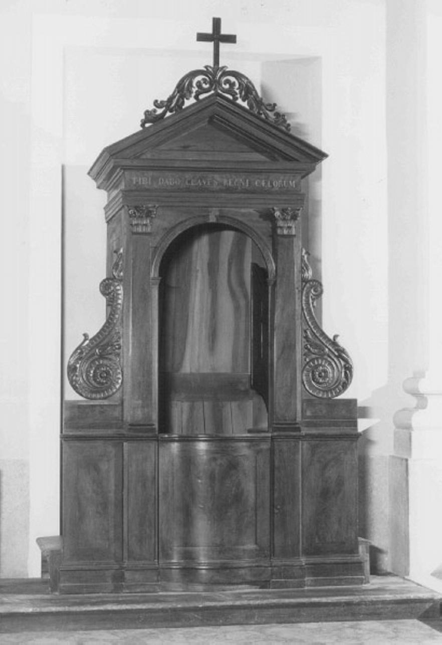 confessionale, serie - ambito veneto (sec. XIX)